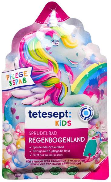 Tetesept Kinder Badespaß Sprudelbad Regenbogenland