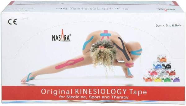 Nasara Kinesiotape 5 Cmx5 M Rot