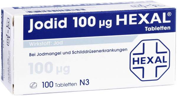 Jodid 100 µg Hexal 100 Tabletten