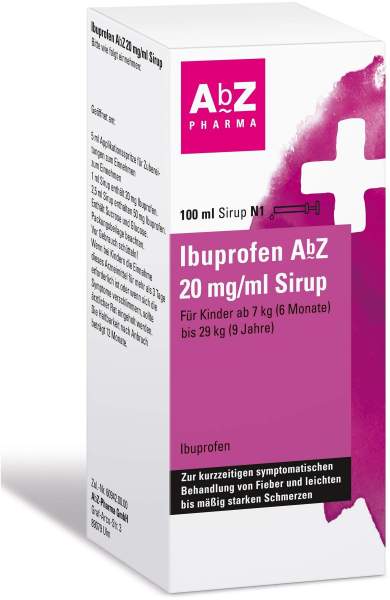 Ibuprofen Abz 20 mg Pro ml Sirup