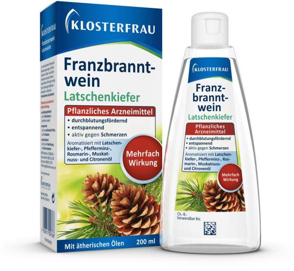 Klosterfrau Franzbranntwein Latschenkiefer Dosierflasche 200 ml