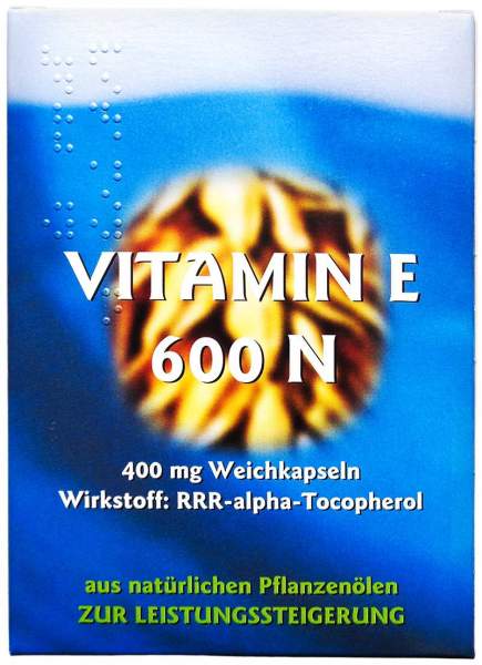 Vitamin E 600 N Weichkapseln 100 Stück