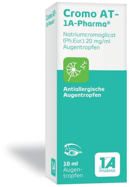 Cromo At 1a Pharma 10 ml Augentropfen