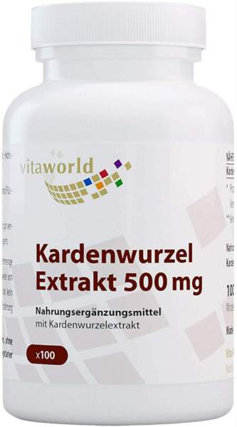 Kardenwurzel 500 mg 100 Kapseln
