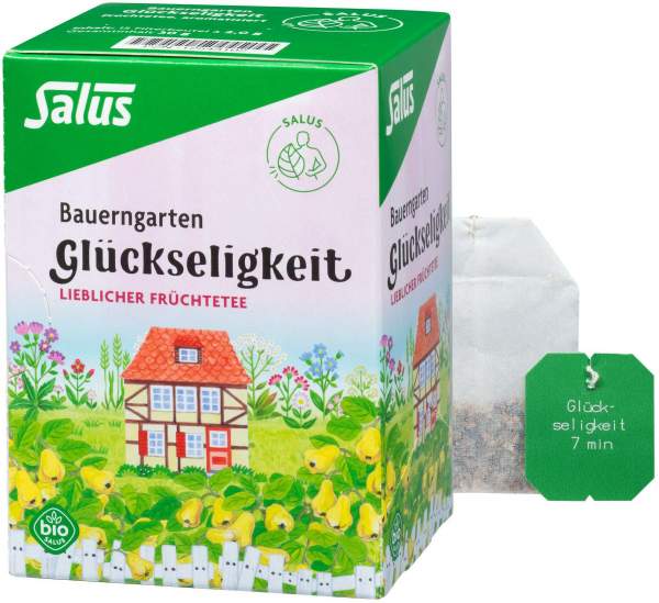 Bauerngarten-Tee Glückseligkeit Früchtetee 15 Filterbeutel