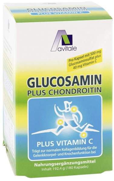Glucosamin 500 mg + Chondroitin 400 mg 180 Kapseln