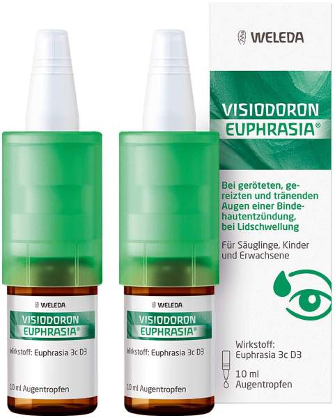 Weleda Visiodoron Euphrasia Augentropfen 2 x 10 ml