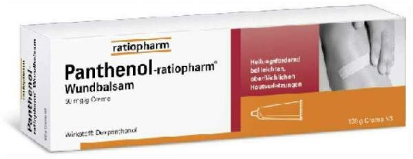 Panthenol-ratiopharm Wundbalsam 100 g Creme