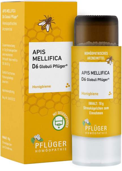 Apis mellifica D6 Globuli Pflüger 10 g