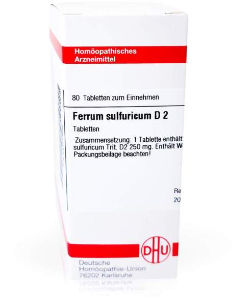 Ferrum Sulfuricum D 2 Tabletten