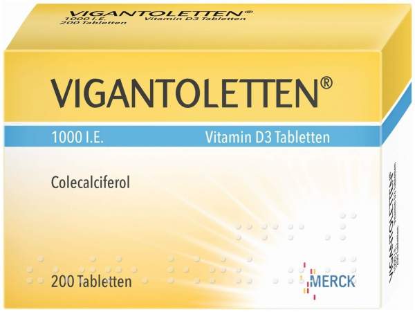 Vigantoletten 1000 I.E. Vitamin D3 200 Tabletten