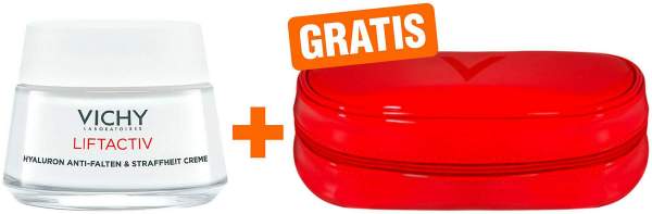 Vichy Liftactiv Supreme Tag normale Haut 50 ml Creme + gratis Kosmetiktasche 1 Stück
