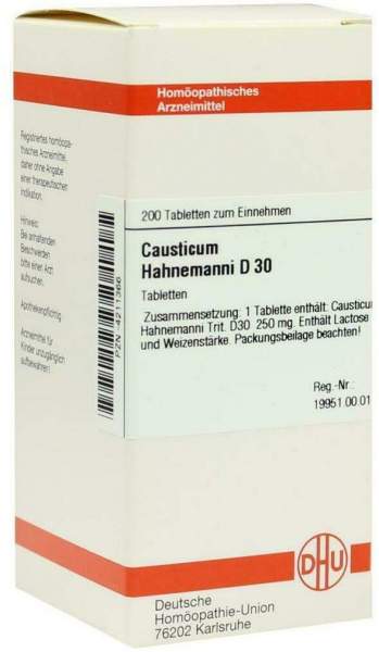 Dhu Causticum Hahnemanni D30 200 Tabletten
