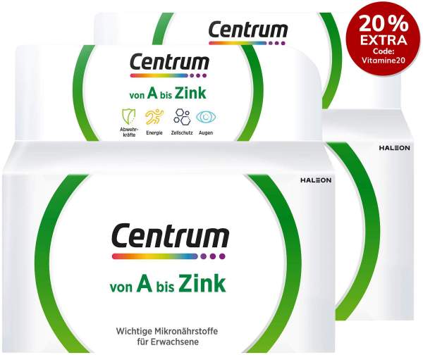 Centrum A - Zink 2 x 180 Tabletten