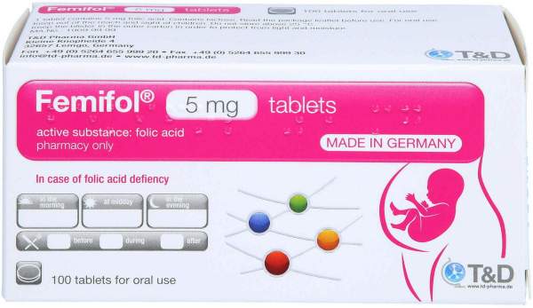 Femifol 5 mg Tabletten 100 Stück