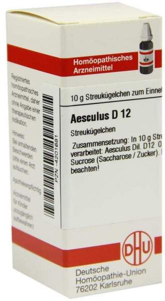 DHU Aesculus D12 10 g Globuli