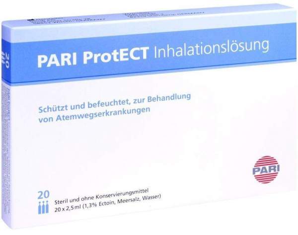 Pari Protect Inhalationslösung 20 X 2.5 ml Ampullen