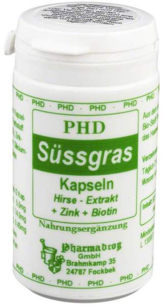 Süßgras Kapseln