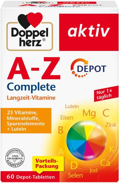 Doppelherz aktiv A - Z depot 60 Tabletten