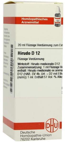 Dhu Hirudo D12 Dilution