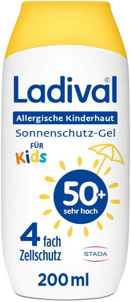Ladival allergische Kinderhaut Gel LSF 50+ 200 ml