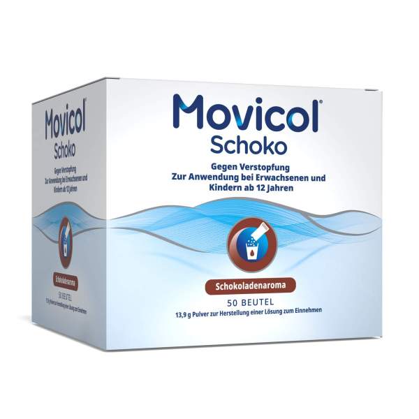 Movicol Schoko Plv.Z.Her.E.Lsg.Z.Einnehmen 50 Stück
