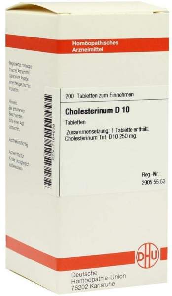 Dhu Cholesterinum D10 Tabletten