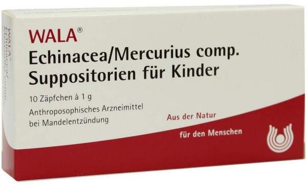 Wala Echinacea-Mercurius comp. Suppositorien Für Kinder 10 x 1 g
