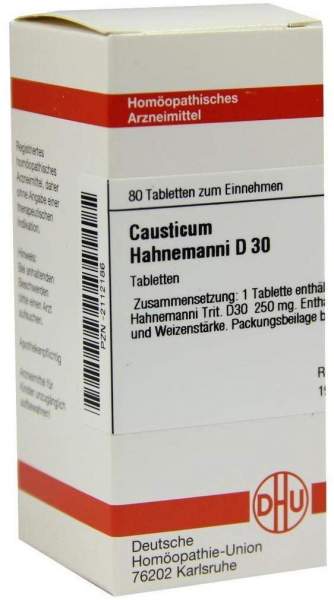 DHU Causticum hahnemanni D30 80 Tabletten