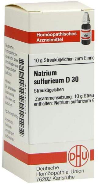 DHU Natrium sulfuricum D30 Globuli