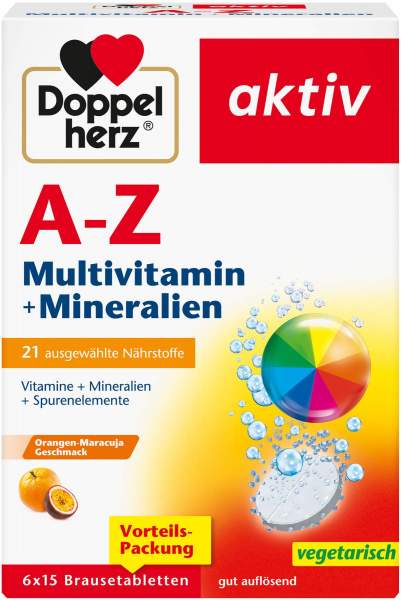 Doppelherz Aktiv A-Z Multivitamin + Mineralien 6 X 15...