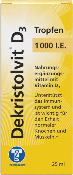 Dekristolvit D3 1.000 I.E. 25 ml Tropfen