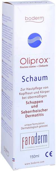Oliprox Schaum B.Seb.Dermatitis U.Schuppen 150 ml