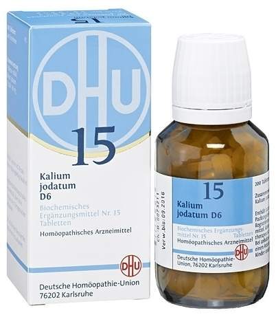 Biochemie DHU 15 Kalium jodatum D6 80 Tabletten