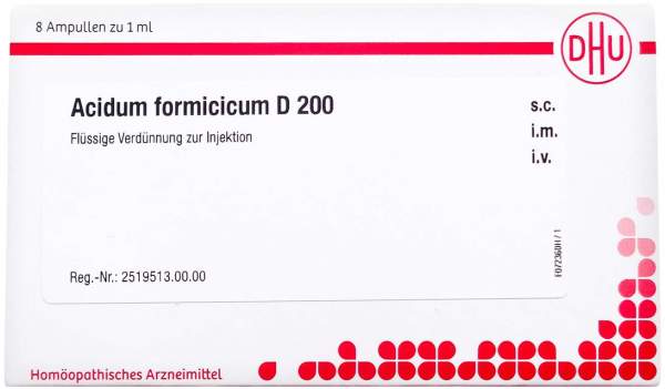 Acidum formicicum D 200 Ampullen 8x1ml