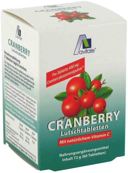 Cranberry Lutschtabletten 60 Lutschtabletten