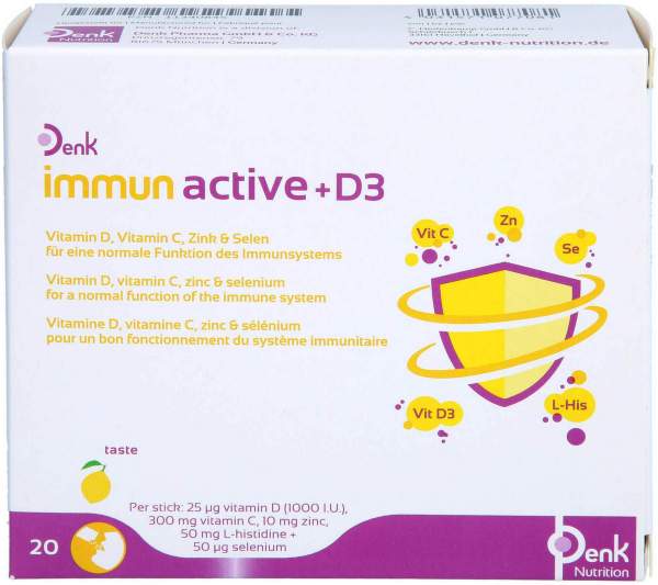 Immun ACTIVE+D3 Denk Pulver 20 Beutel
