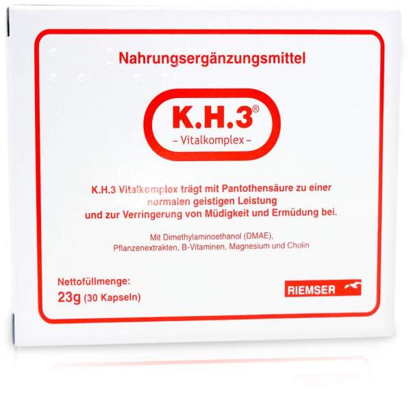 K.H.3 Vitalkomplex 30 Kapseln