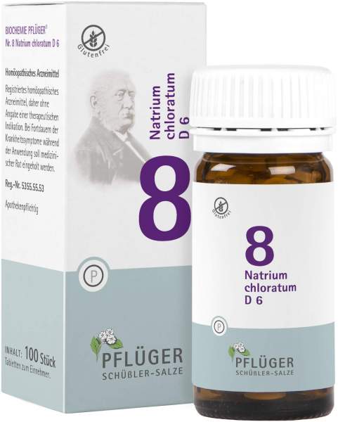 Biochemie Pflüger 8 Natrium Chloratum D6 100 Tabletten