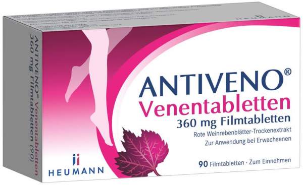 Antiveno Venentabletten 360 mg 90 Filmtabletten