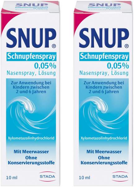 Snup Schnupfenspray 0,05% 2 x 10 ml Dosierspray