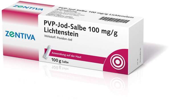 Pvp Jod Salbe Lichtenstein 100 G