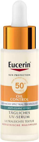 Eucerin Oil Control Face Sun Tägliches UV-Serum LSF 50+ 30 ml