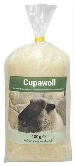 Cupawoll Fettwolle mit natürlichem Lanolin 100 g