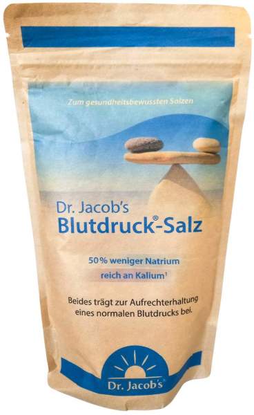Blutdruck-Salz Mit Kalium 500 G Nachfüllbeutel