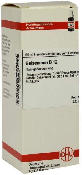 Dhu Gelsemium D12 50 ml Dilution