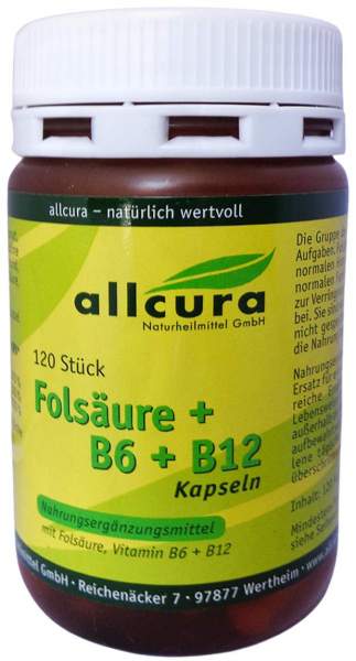 Folsäure+b6+b12 Kapseln