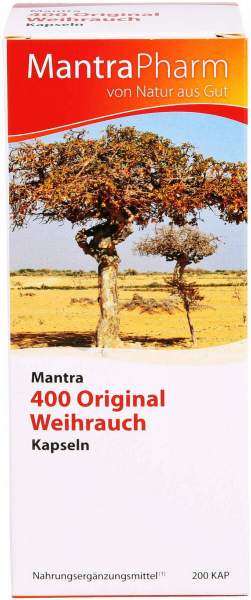 Mantra 400 Original Weihrauch 105 Kapseln
