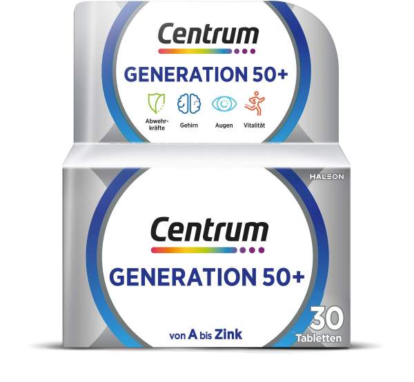 Centrum Generation 50+ 30 Tabletten