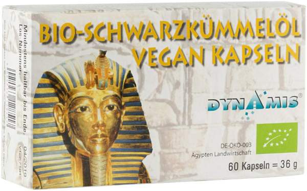 Schwarzkümmel Bio Vegan 60 Kapseln